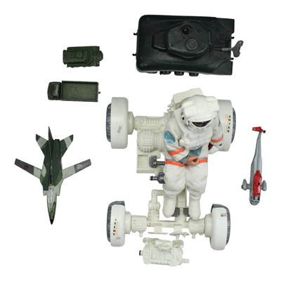 Lot 901 - A 1997 Hasbro Action Man astronaut and lunar...