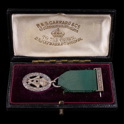 Lot 19 - A miniature British Army Volunteer Officers'...