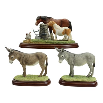 Lot 1136 - A Border Fine Arts model "Out to Pasture",...