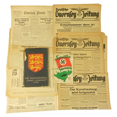 Lot 291 - A German Third Reich occupation of the Channel...