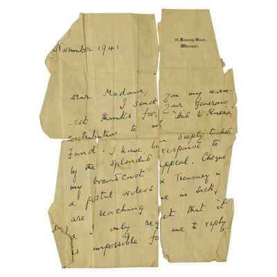 Lot 366 - [Red Cross] A Second World War period Lady...