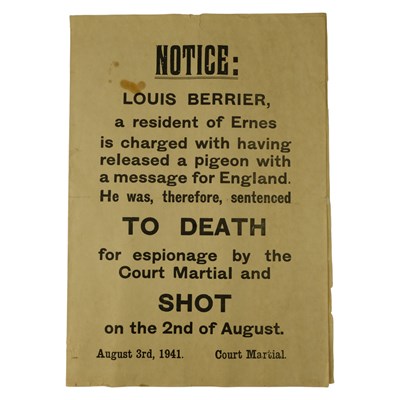 Lot 297 - A German Third Reich occupied Channel Islands...