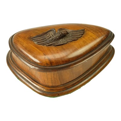Lot 328 - A wooden table box fabricated from a section...