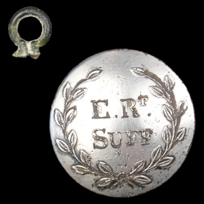 Lot 230 - A Georgian East Suffolk Regiment officer's...