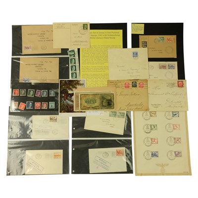 Lot 310 - A group of German Third Reich stamps...