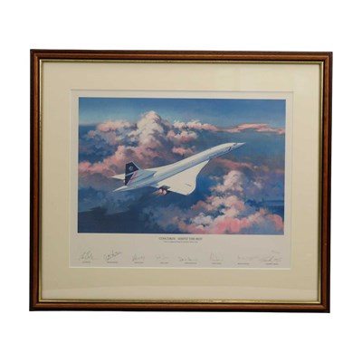 Lot 1545 - After Timothy O'Brien (b. 1970), "Concorde -...