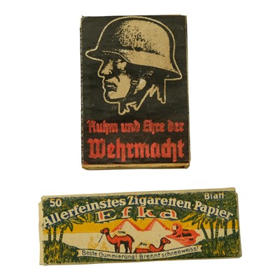 Lot 326 - German Third Reich packet of Efka cigarette...