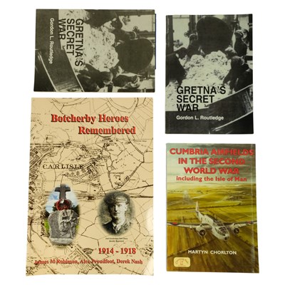 Lot 489 - A small group of books on Cumbria and South...