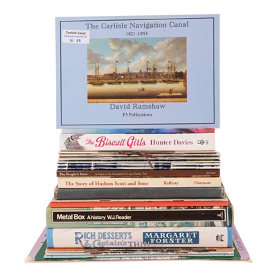 Lot 490 - A group of books on Carlisle and Cumbrian...