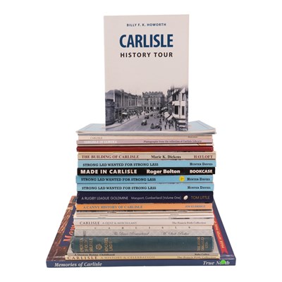 Lot 494 - A group of books on the history of Carlisle