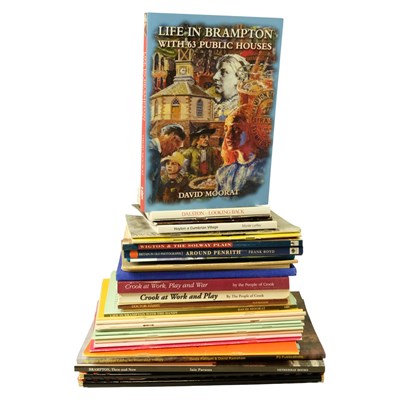 Lot 497 - A group of books on the histories of Cumbrian...