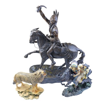 Lot 1522 - After Frederic Remington (1861-1909), "The...