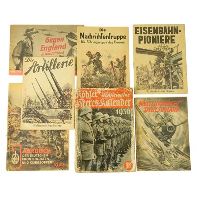 Lot 311 - German Third Reich Wehrmacht yearbooks and...