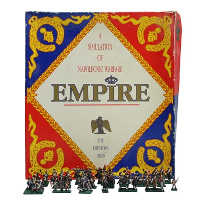 Lot 863 - A group of Napoleonic wargame diecast soldiers...