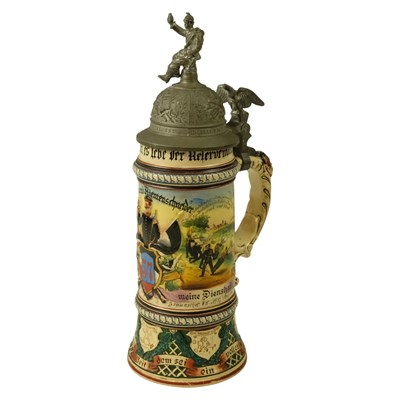 Lot 319 - An Imperial German military reservists...