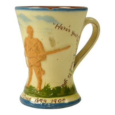 Lot 337 - An Aller Vale Torquay War Boer War pottery...