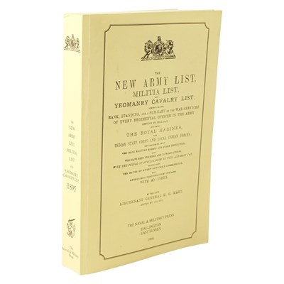 Lot 476 - "The New Army List, and Yeomanry Cavalry List,...