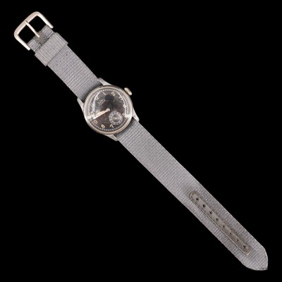 Lot 1447 - A German Third Reich Army issue wristwatch by...