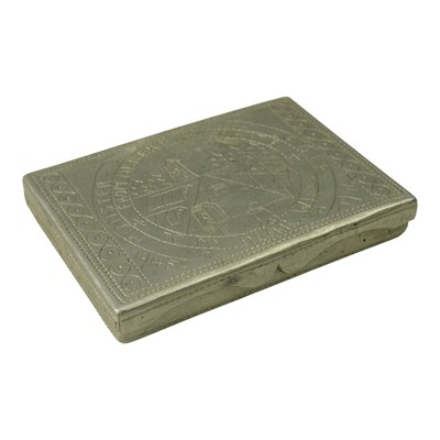 Lot 379 - A Second World War Prisoner-of-War engraved...