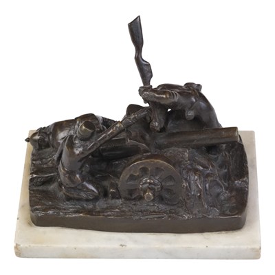 Lot 1528 - A Franco-Prussian / Great War Impressionist...