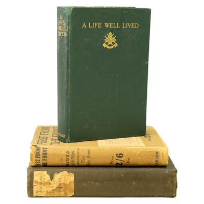 Lot 468 - [The Great War] John Wood (ed), "A Life Well...