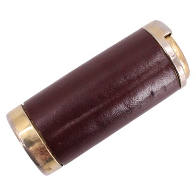 Lot 674 - A 1970s spring-loaded coin holder, 6 cm
