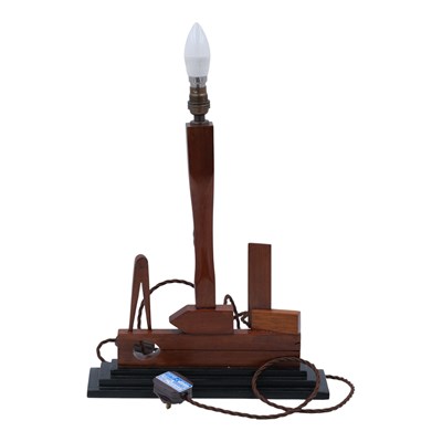 Lot 985 - An early 20th Century Masonic electric table...