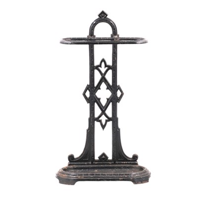 Lot 960 - A Victorian cast-iron stick / umbrella stand,...
