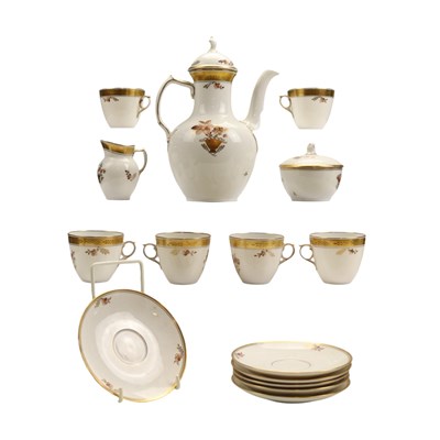 Lot 1089 - A mid 1950s Royal Copenhagen "Brown Rose"...