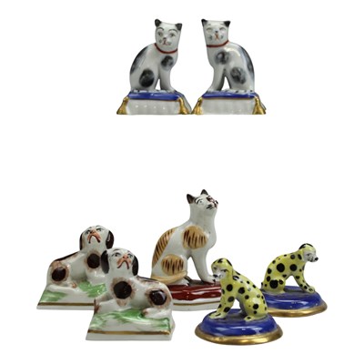 Lot 1111 - A group of reproduction 18th Century Chelsea...