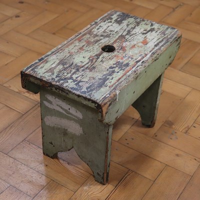Lot 1603 - A 19th / early 20th Century painted pine...