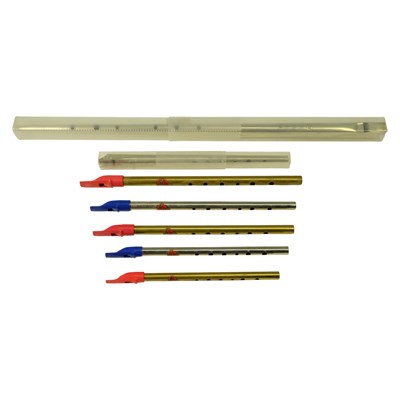 Lot 860 - Generation and Shaw penny whistles / flageolets