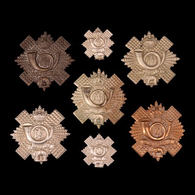 Lot 116 - A group of Edwardian and later Highland Light...