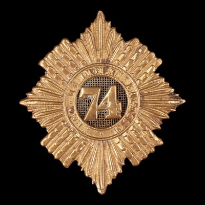 Lot 117 - A Victorian 74th (Highlanders) Regiment of...