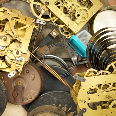 Lot 1515 - A very large quantity of clock movements and...