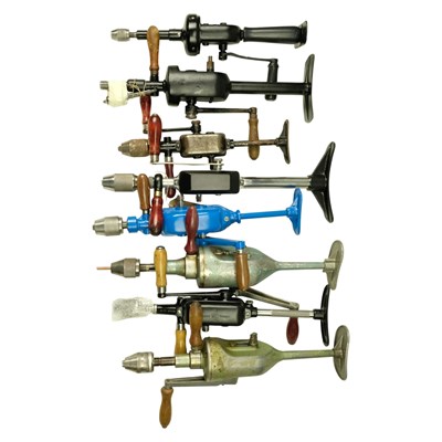 Lot 550 - A collection of restored vintage breast drills