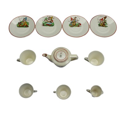 Lot 914 - A Wade Heath Disney Sleeping Beauty doll's tea...