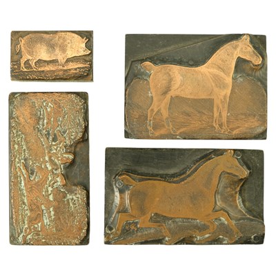 Lot 675 - Four late 19th / early 20th Century copper...