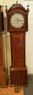 Lot 1505 - A Georgian 8-day longcase clock by William...