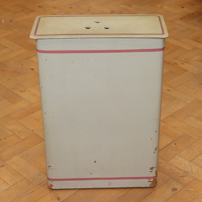 Lot 1663 - A Uno painted plywood paraffin heater...