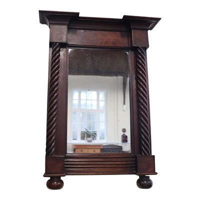 Lot 1593B - An early 19th Century mahogany diminutuve over-...
