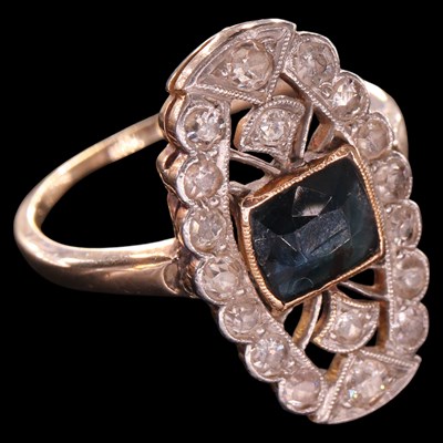 Lot 959 - An impressive Art Deco openwork tonneau...