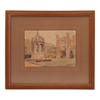 Lot 1132 - Leigh Parry (London, 1919-2017), "Great Court,...