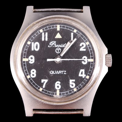 Lot 1055 - A 1980s Royal Air Force quartz wristwatch, by...