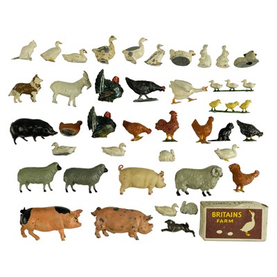 Lot 641 - A quantity of Britains and other diecast lead...