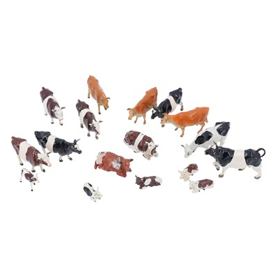Lot 645 - A quantity of Britains diecast lead toy farm...