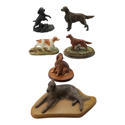 Lot 832 - A collection of Irish Setter and spaniel...