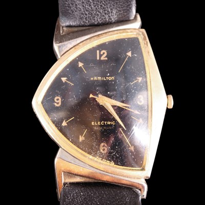 Lot 1061 - A 1950s Hamilton Pacer Electric 10 ct...