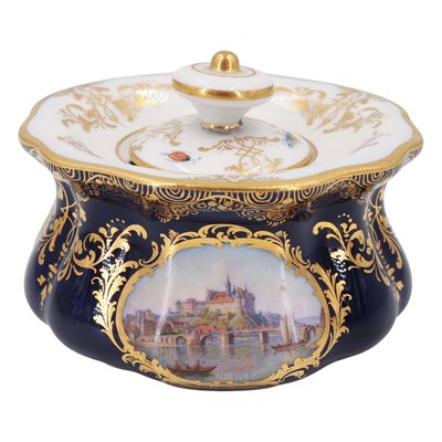 Lot 752 - A mid-to-late 19th Century Meissen porcelain...