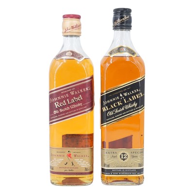 Lot 1170 - Johnnie Walker 12 year old Black Label Old...